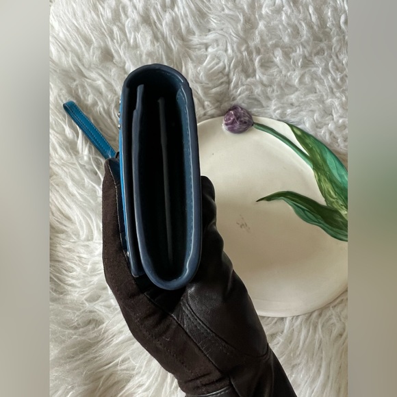 NWT MCM Swarovzki studded wristlet long wallet - Picture 6 of 8